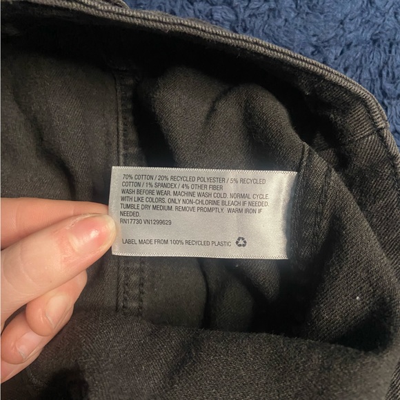 Wild Fable black high rise jean shorts size 0 !!!message before purchase!!! - Picture 7 of 7